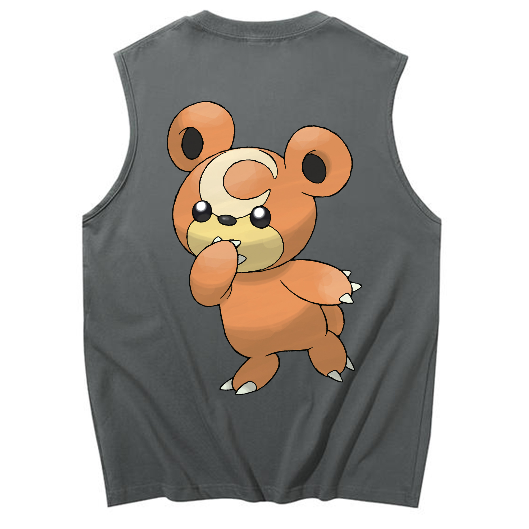 （画像用） ポケットモンスター Pokémon コットン100％タンクトップ（背面プリント）